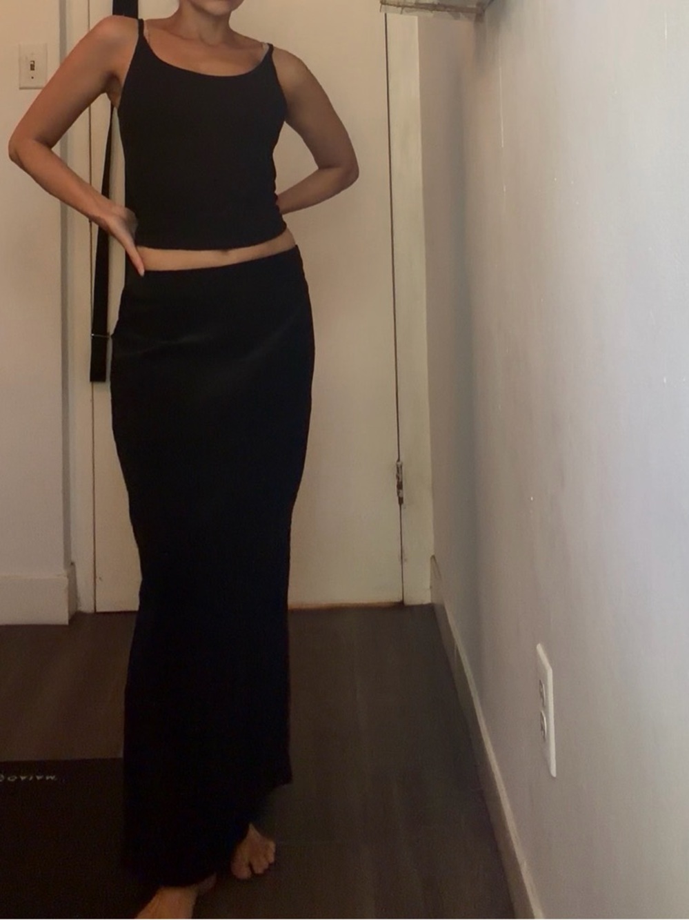 Cotton Maxi Skirt